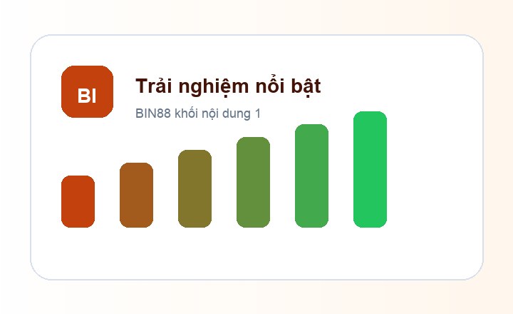 BIN88 trải nghiệm nổi bật